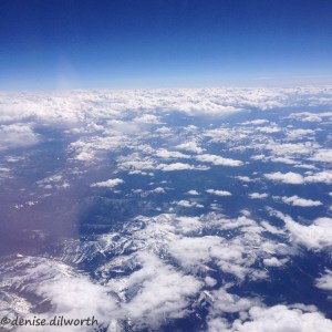 Clouds from airplane